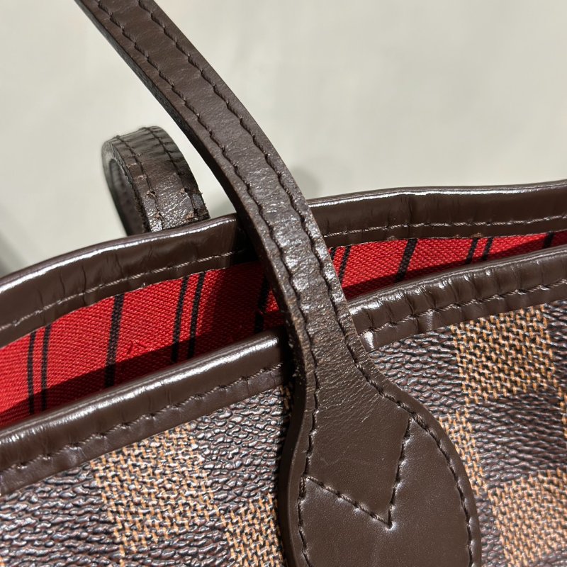 LOUIS VUITTON Neverfull tote - MM棋盤格-10