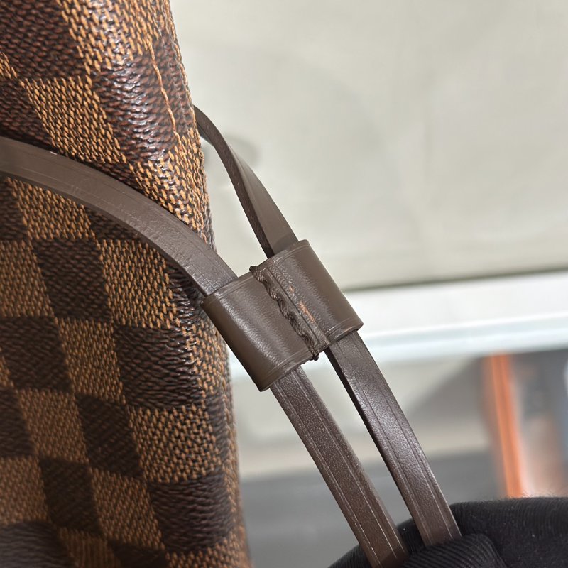 LOUIS VUITTON Neverfull tote - MM棋盤格-14