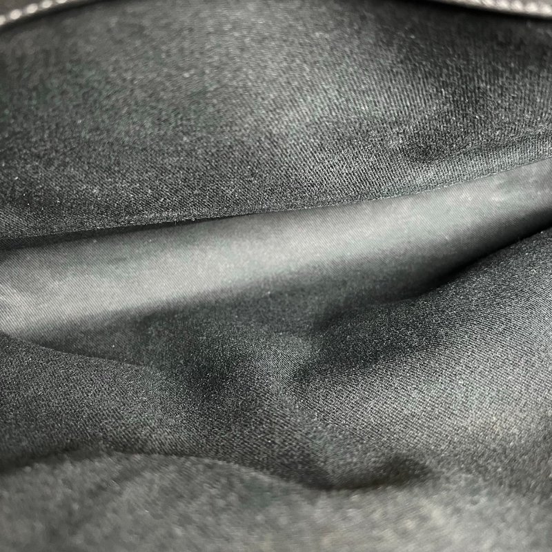 CHANEL 荔枝菱格紋手提包 黑 24開-6