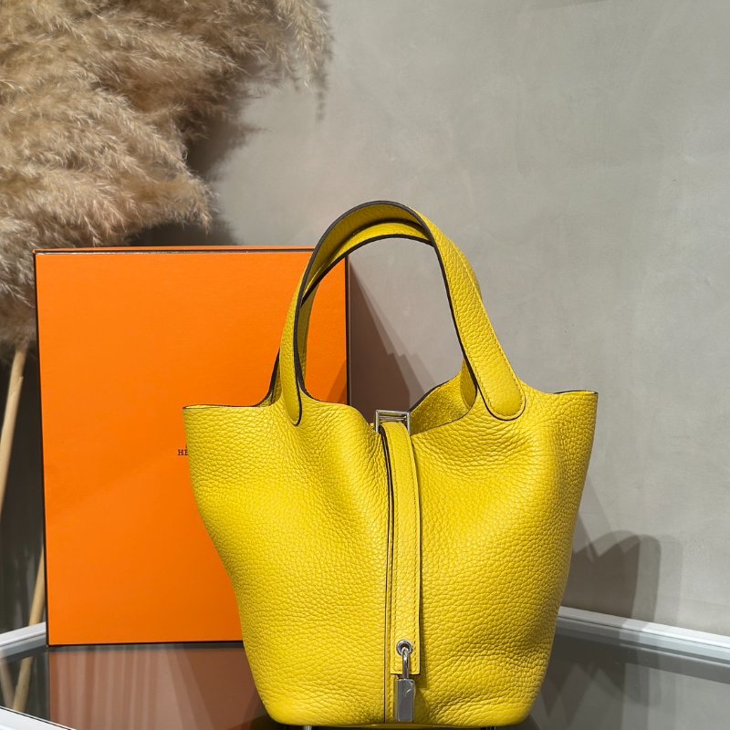 HERMES Picotin 18 - 陽光金黃銀 B-0