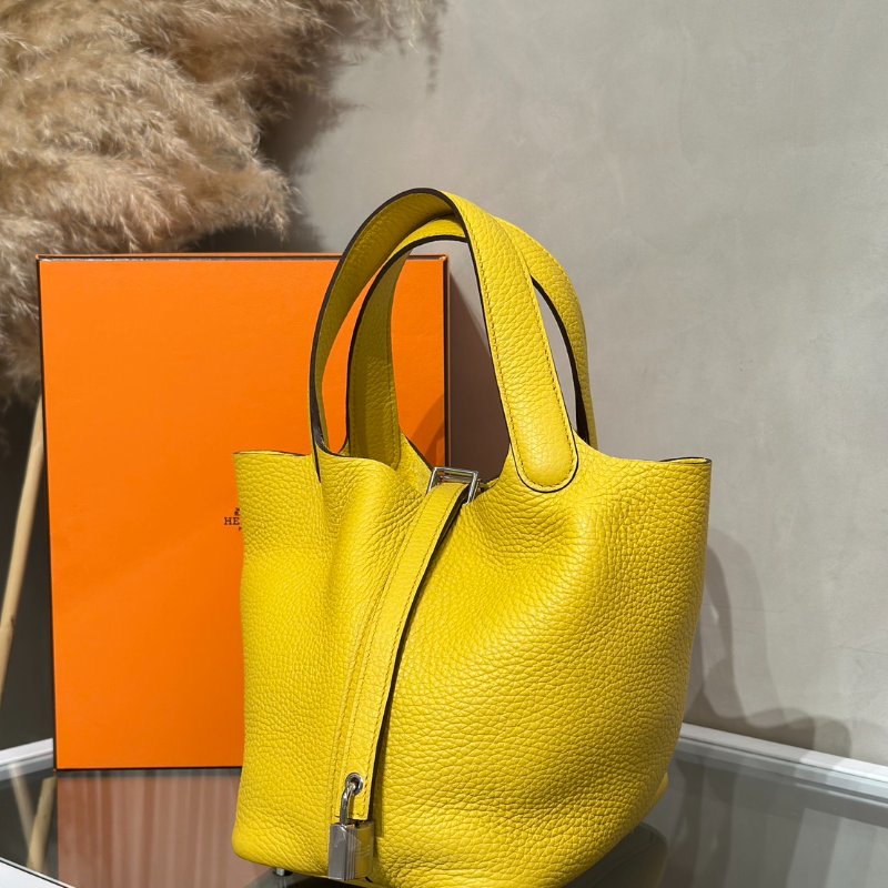 HERMES Picotin 18 - 陽光金黃銀 B-3
