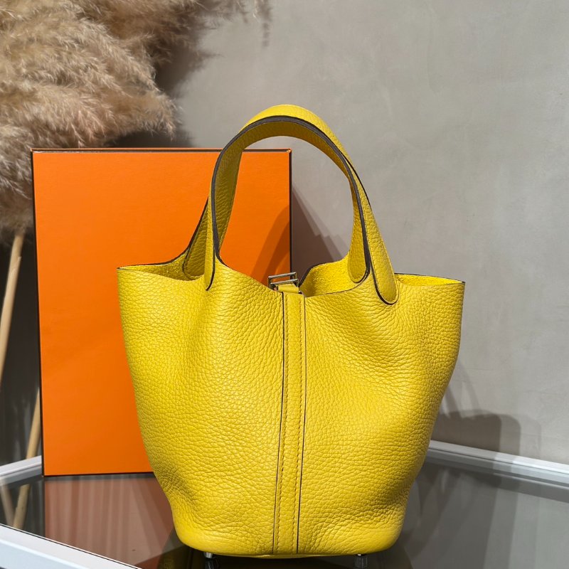 HERMES Picotin 18 - 陽光金黃銀 B-4