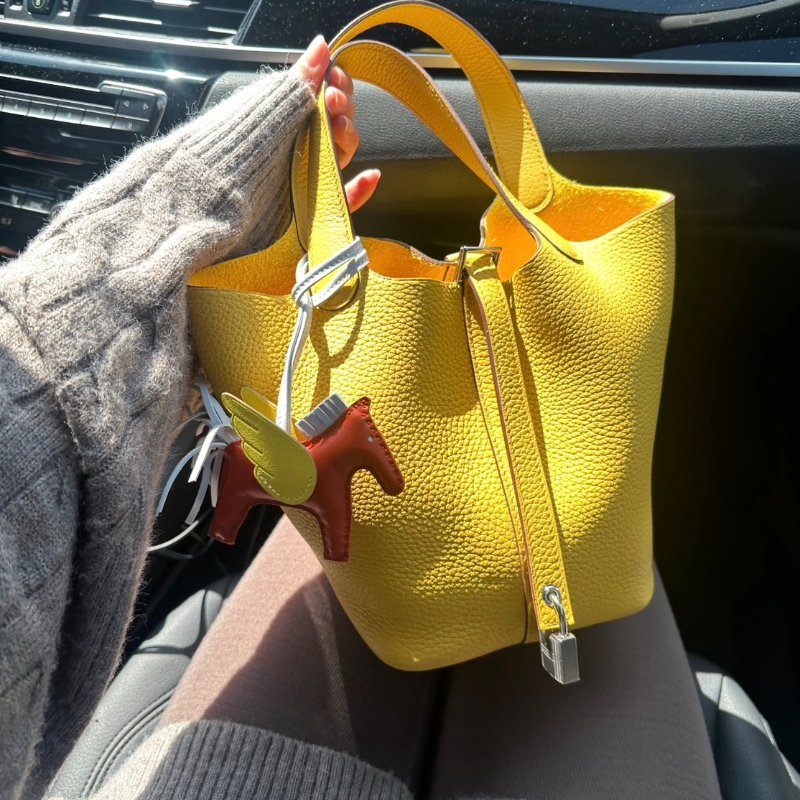 HERMES Picotin 18 - 陽光金黃銀 B-8