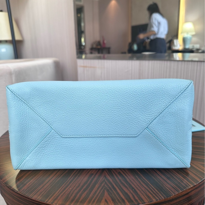 Balenciaga 巴黎世家機車tote包 藍色-3