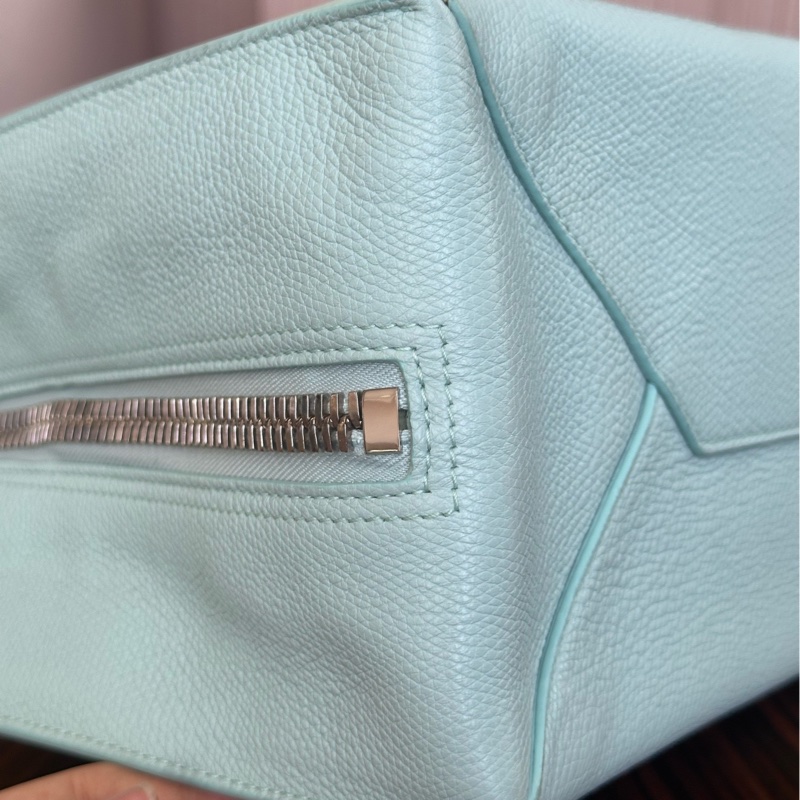 Balenciaga 巴黎世家機車tote包 藍色-5