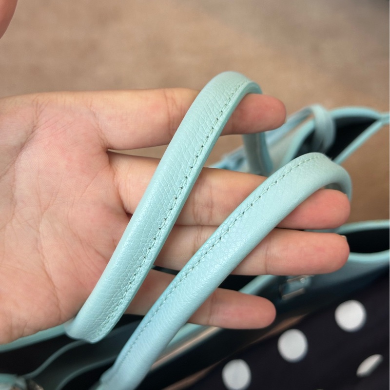 Balenciaga 巴黎世家機車tote包 藍色-8