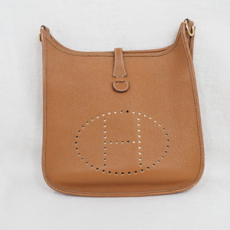 HERMES Evelyne 29 金棕色金扣-0