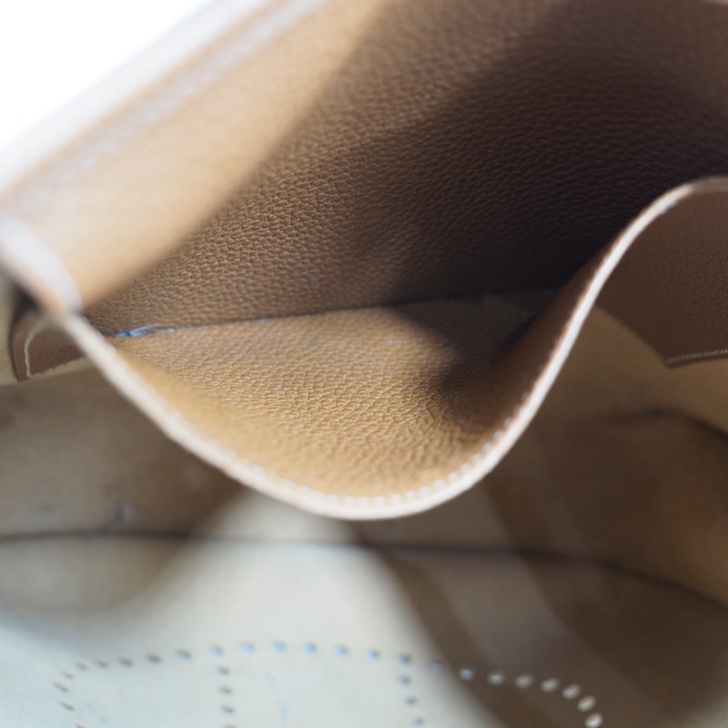 HERMES Evelyne 29 金棕色金扣-11