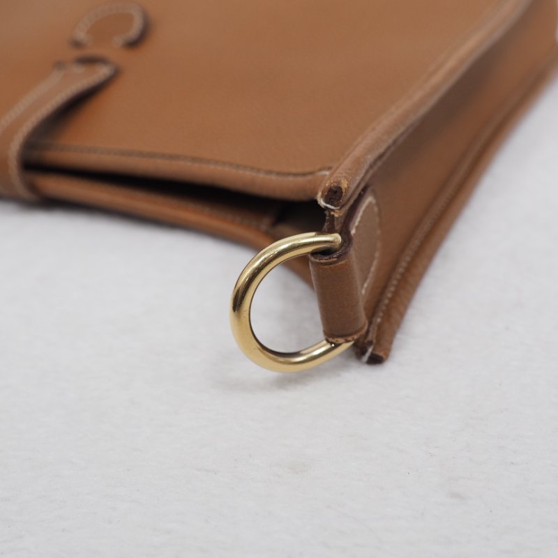 HERMES Evelyne 29 金棕色金扣-12