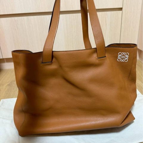 LOEWE ANAGRAM 棕色 托特包 購物包 購物袋 手提袋 肩背包 側背包 手提包