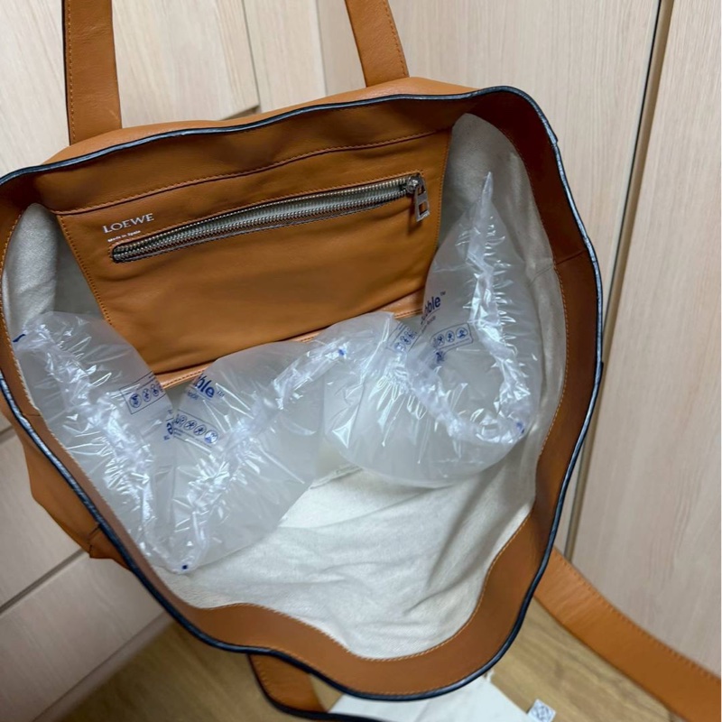 LOEWE ANAGRAM 棕色 托特包 購物包 購物袋 手提袋 肩背包 側背包 手提包-3