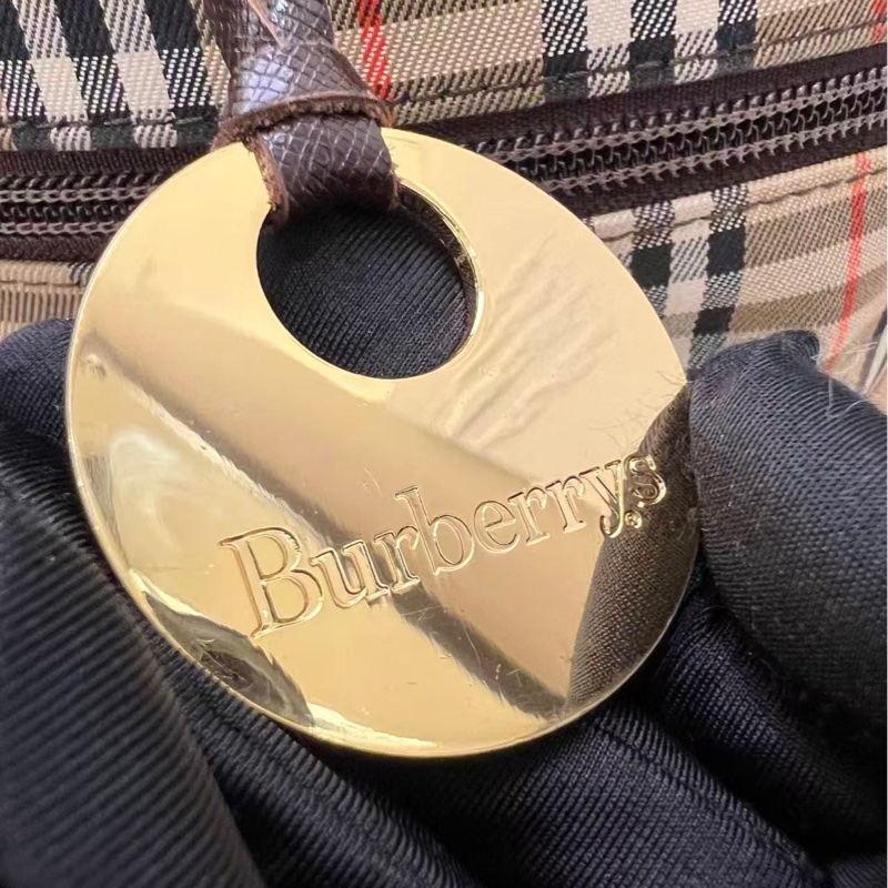 Burberry Nova Check Vanity Pouch（隨包贈送日本進口Twilly）-4