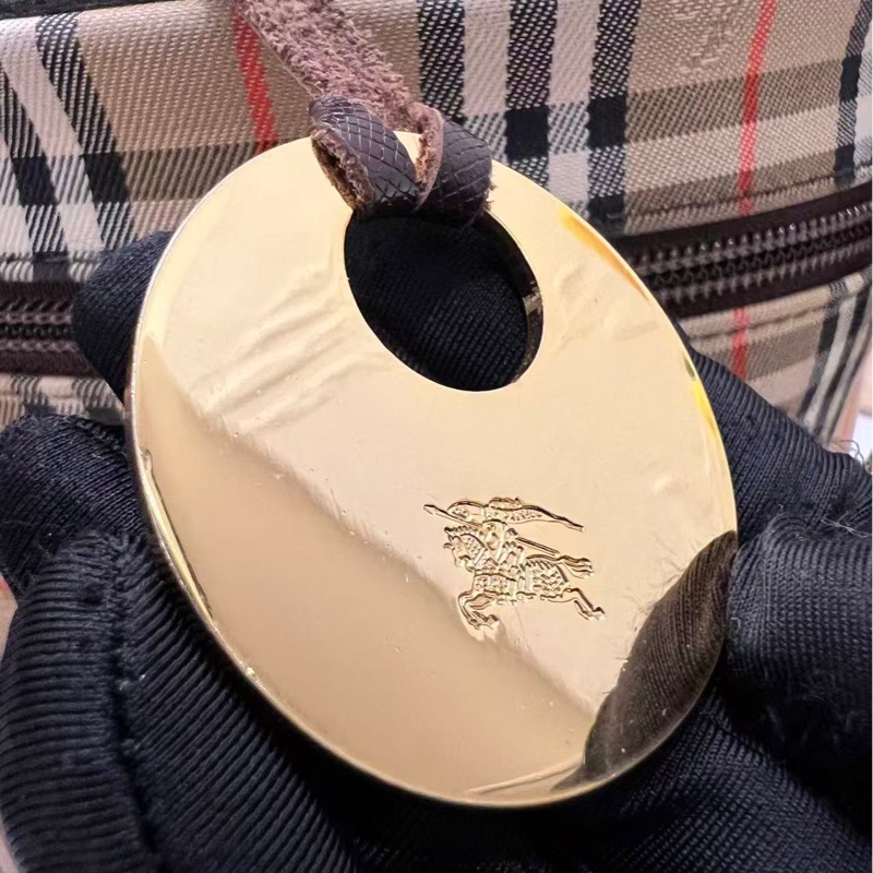 Burberry Nova Check Vanity Pouch（隨包贈送日本進口Twilly）-5