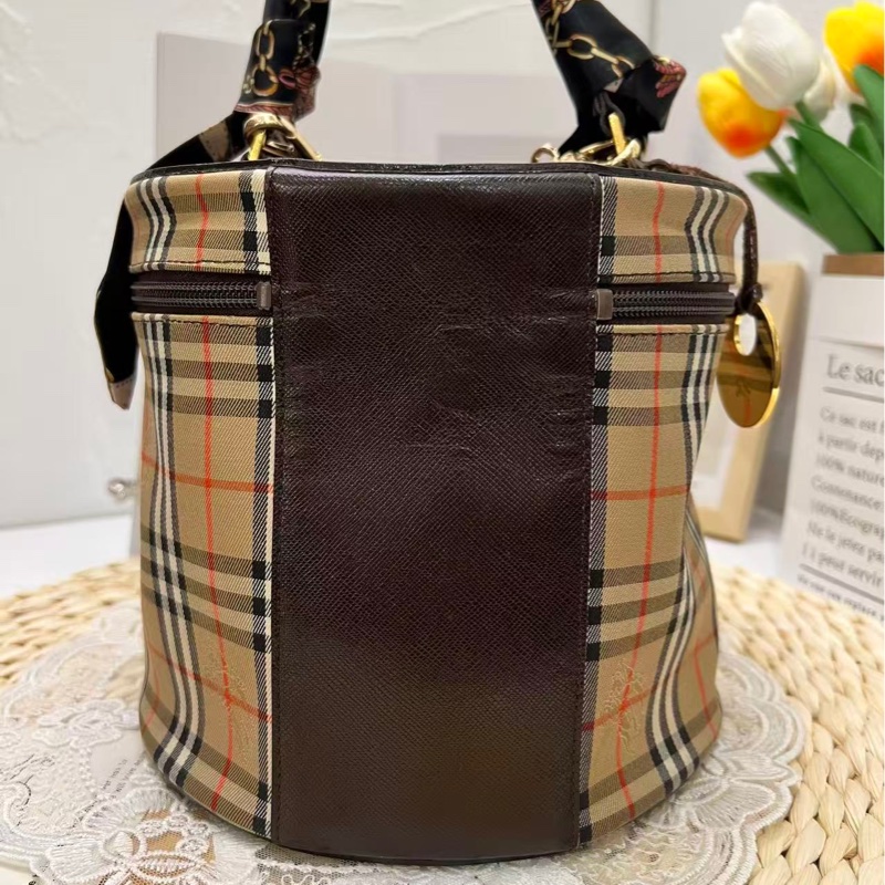Burberry Nova Check Vanity Pouch（隨包贈送日本進口Twilly）-7