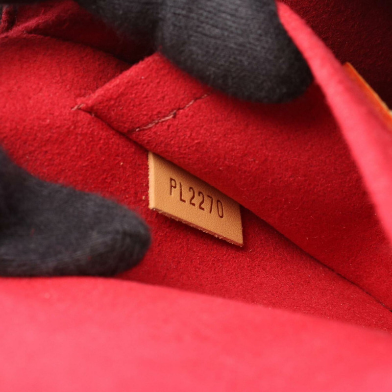 路易威登 Tambourin 單肩包/手提包，塗層帆布和皮革，Monogram 圖案，女士，棕色，M44860-4