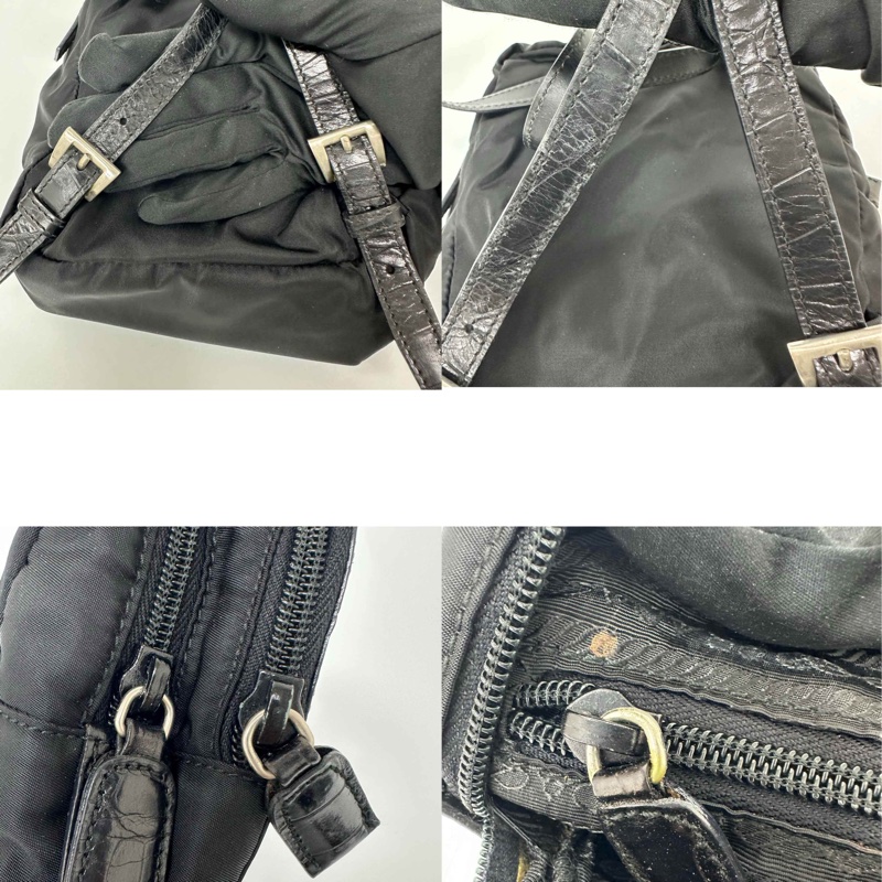 【赫蒂國際精品】Prada 普拉達 鱷魚紋壓花後背包 vintage-14