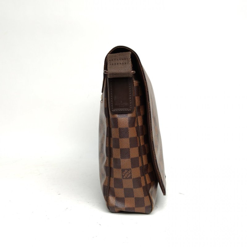 LOUIS VUITTON BROOKLY郵差包棕色棋盤格PVC2012肩背包-3