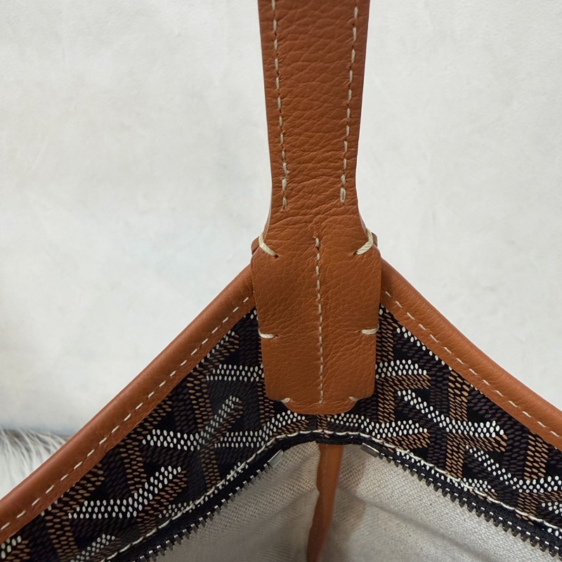 GOYARD Boheme Hobo肩背包 子母包 黑棕 經典款-20