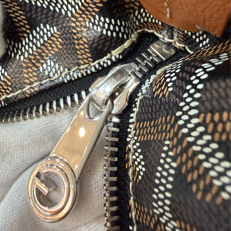 GOYARD Boheme Hobo肩背包 子母包 黑棕 經典款-29