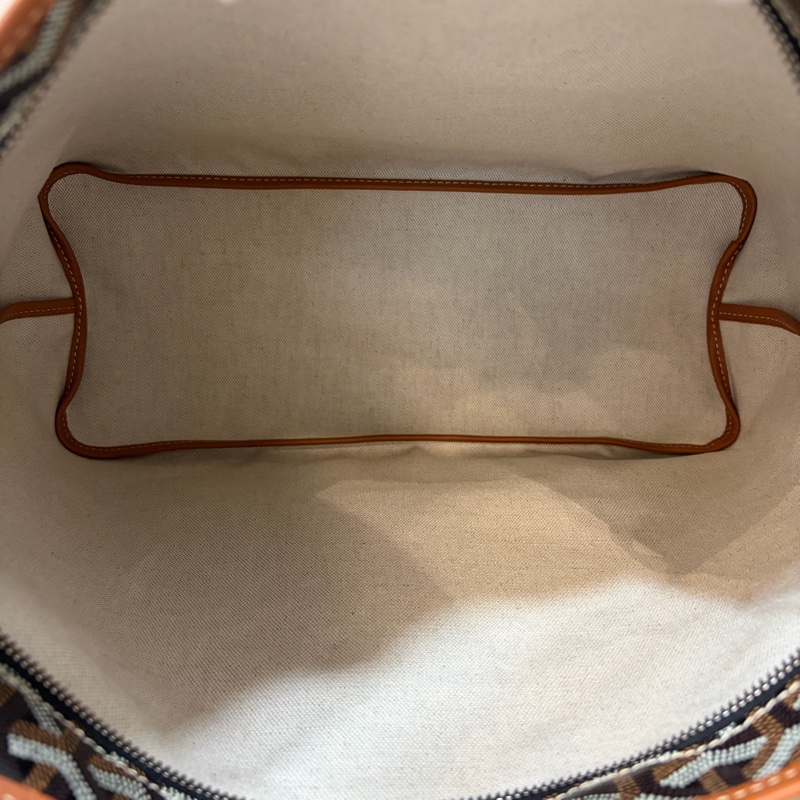 GOYARD Boheme Hobo肩背包 子母包 黑棕 經典款-32