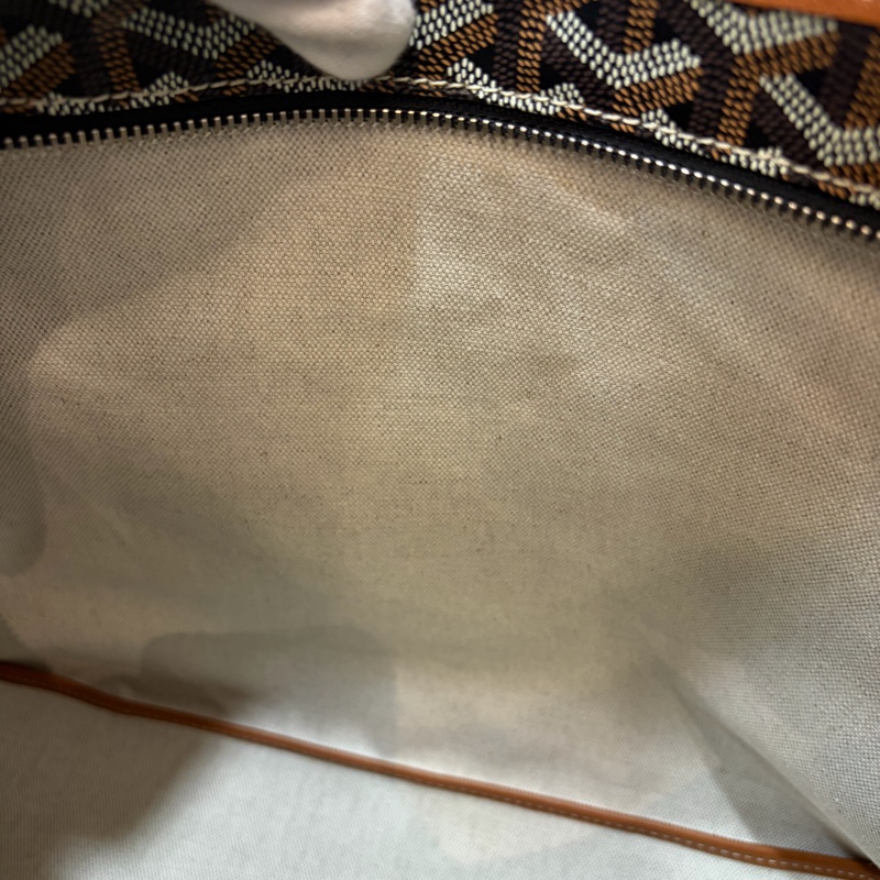 GOYARD Boheme Hobo肩背包 子母包 黑棕 經典款-36