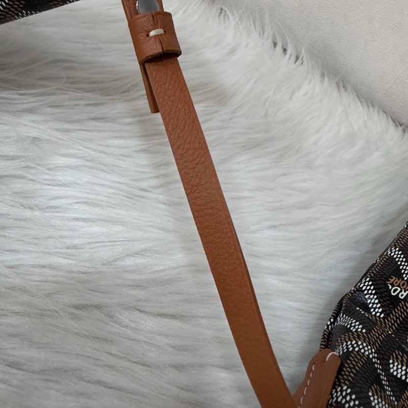 GOYARD Boheme Hobo肩背包 子母包 黑棕 經典款-37