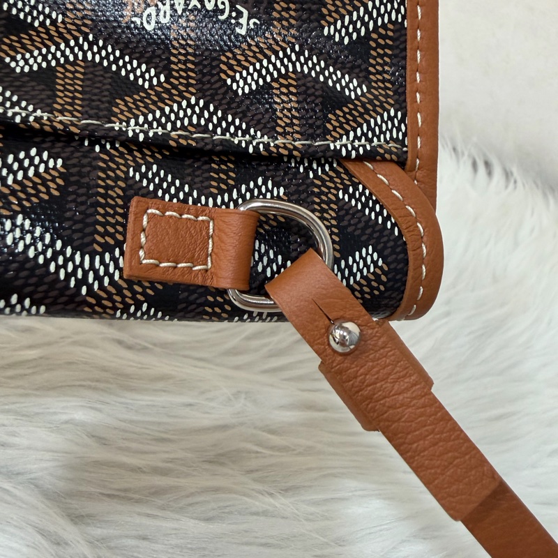 GOYARD Boheme Hobo肩背包 子母包 黑棕 經典款-39