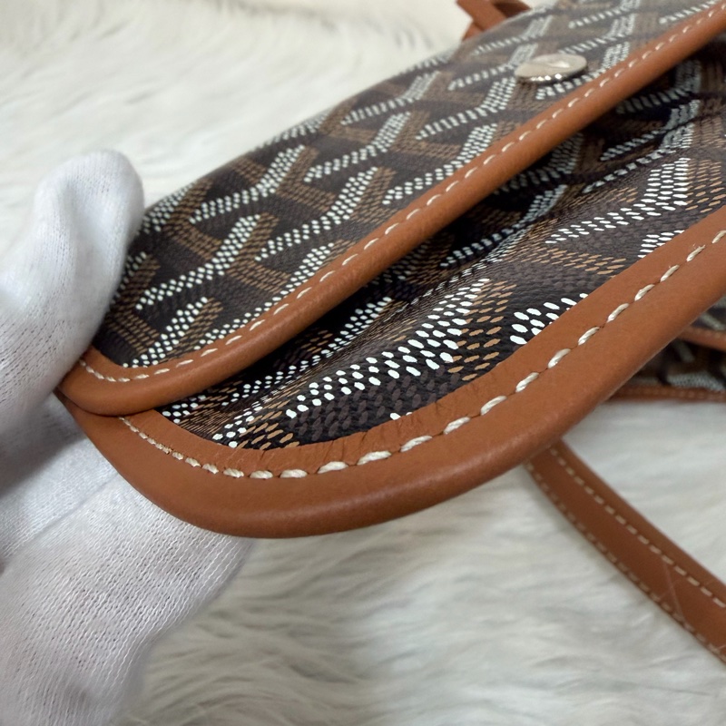 GOYARD Boheme Hobo肩背包 子母包 黑棕 經典款-50