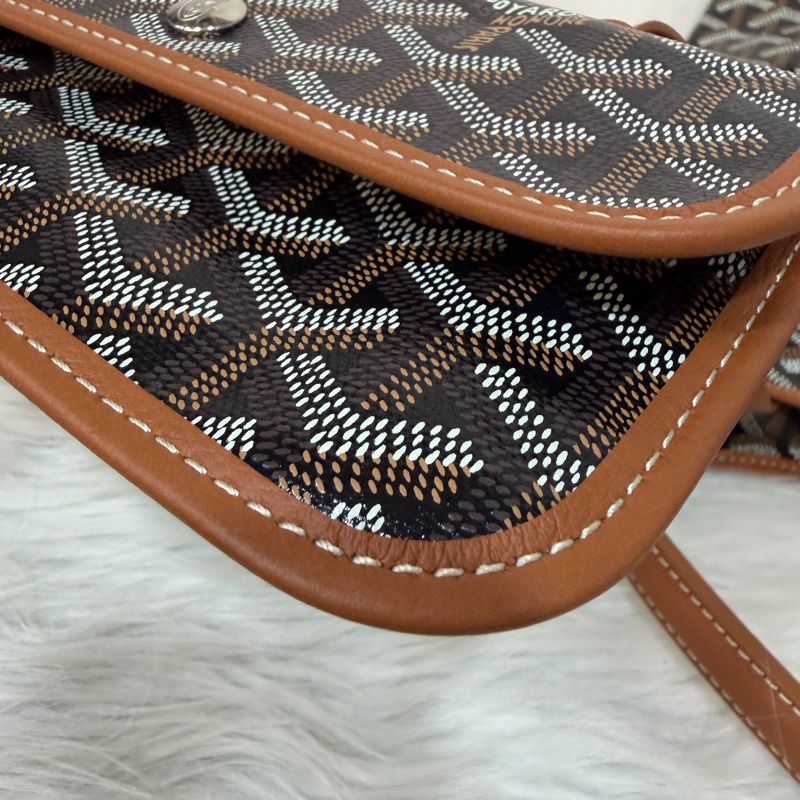 GOYARD Boheme Hobo肩背包 子母包 黑棕 經典款-52