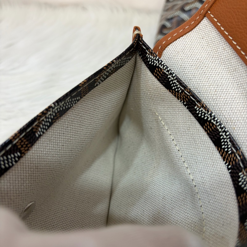 GOYARD Boheme Hobo肩背包 子母包 黑棕 經典款-55