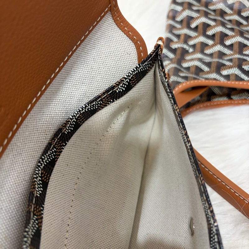 GOYARD Boheme Hobo肩背包 子母包 黑棕 經典款-56