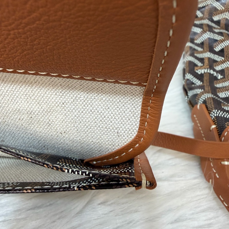 GOYARD Boheme Hobo肩背包 子母包 黑棕 經典款-60