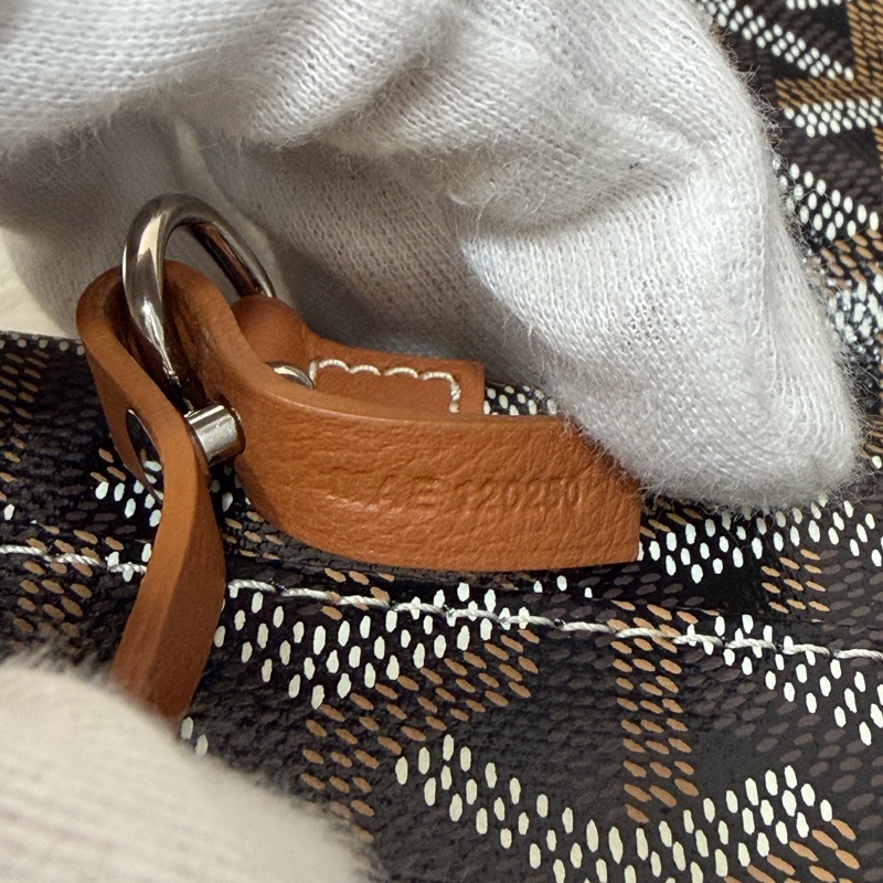 GOYARD Boheme Hobo肩背包 子母包 黑棕 經典款-62