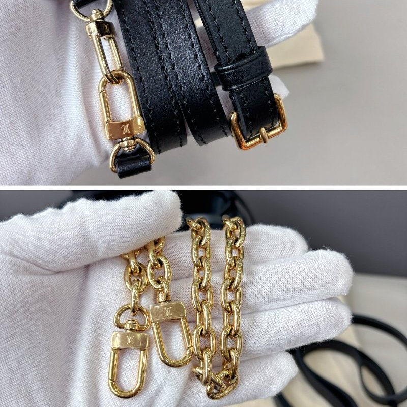 近新品 路易威登/Louis Vuitton 老花Noe Purse燒麥水桶包 芯片款-10