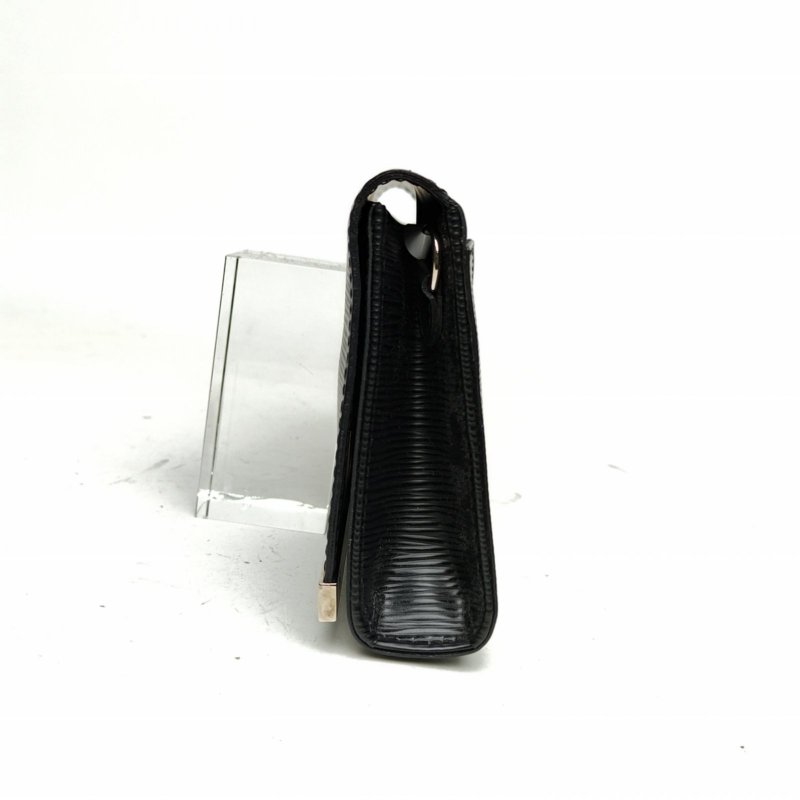 LOUIS VUITTON 黑色EPI水波紋牛皮2012單肩包肩背包-1