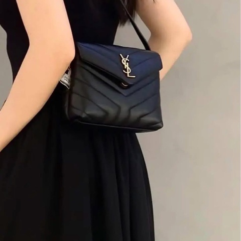 Ysl loulou 方胖子 黑金 小號