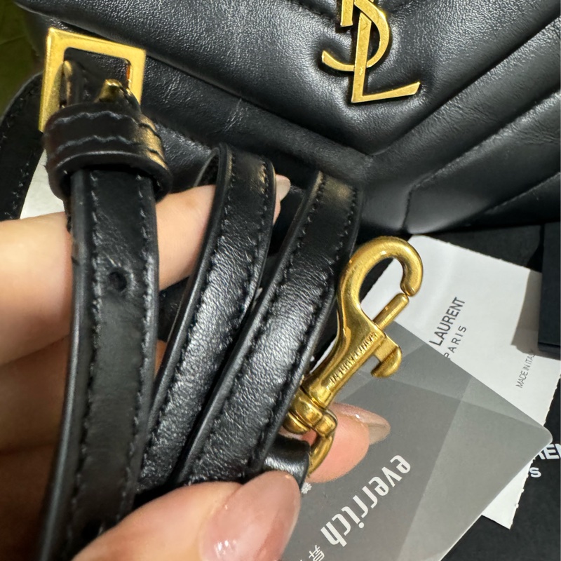 Ysl loulou 方胖子 黑金 小號-2