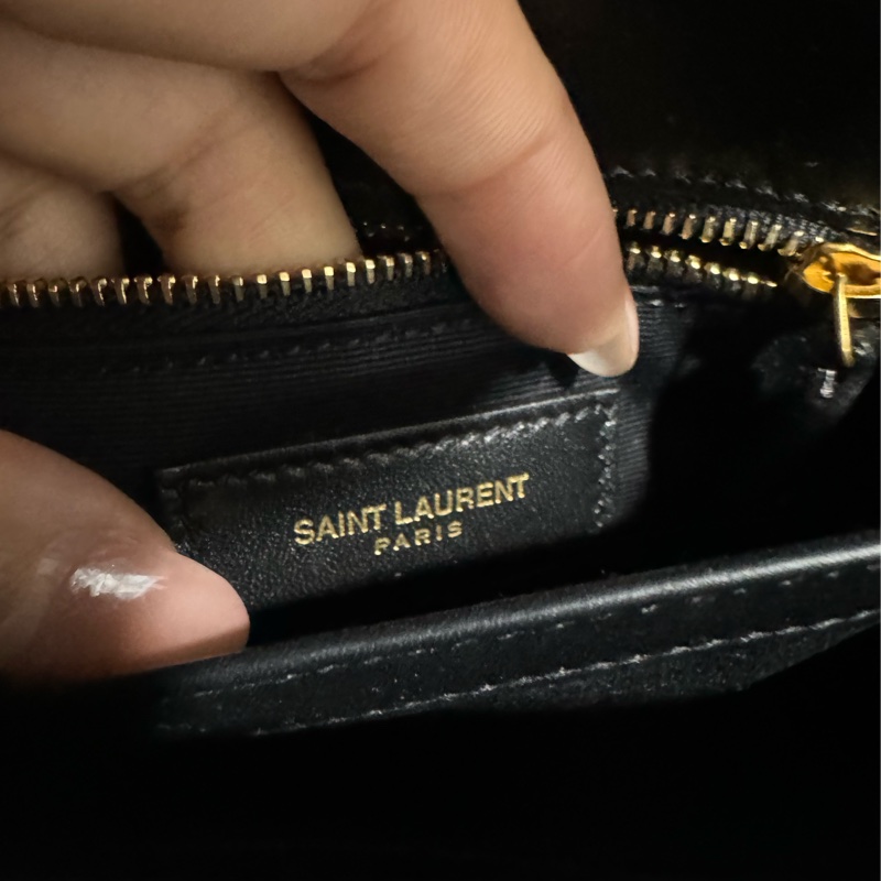 Ysl loulou 方胖子 黑金 小號-5