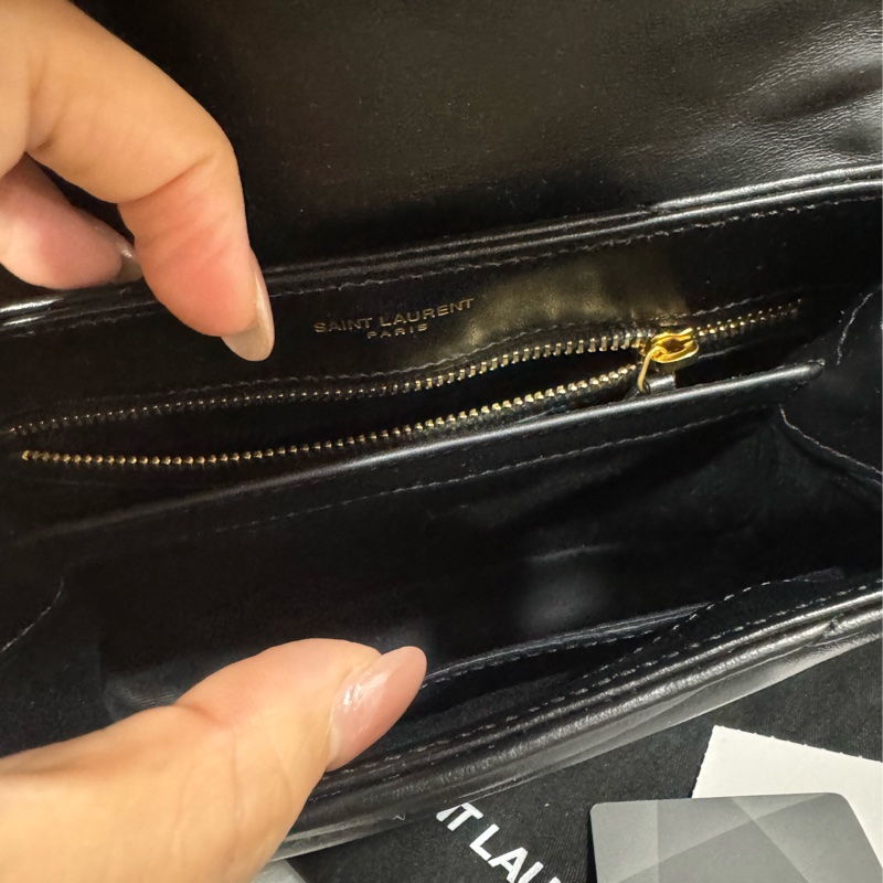 Ysl loulou 方胖子 黑金 小號-6