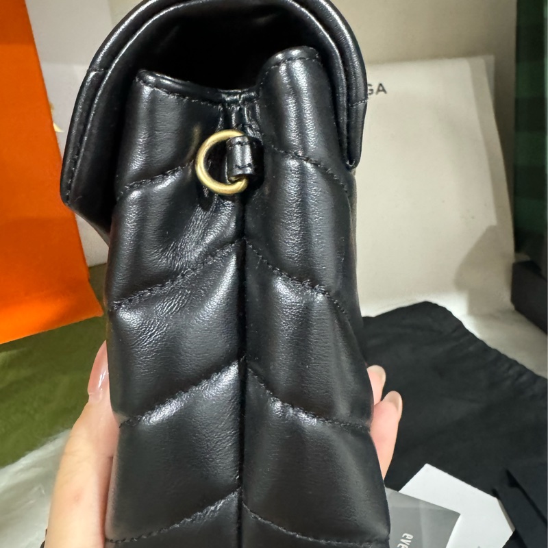 Ysl loulou 方胖子 黑金 小號-12