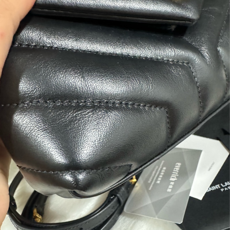 Ysl loulou 方胖子 黑金 小號-18