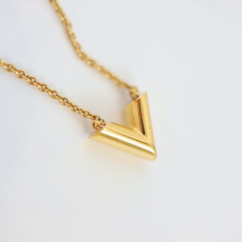 二手Lv 經典字母項鍊-4