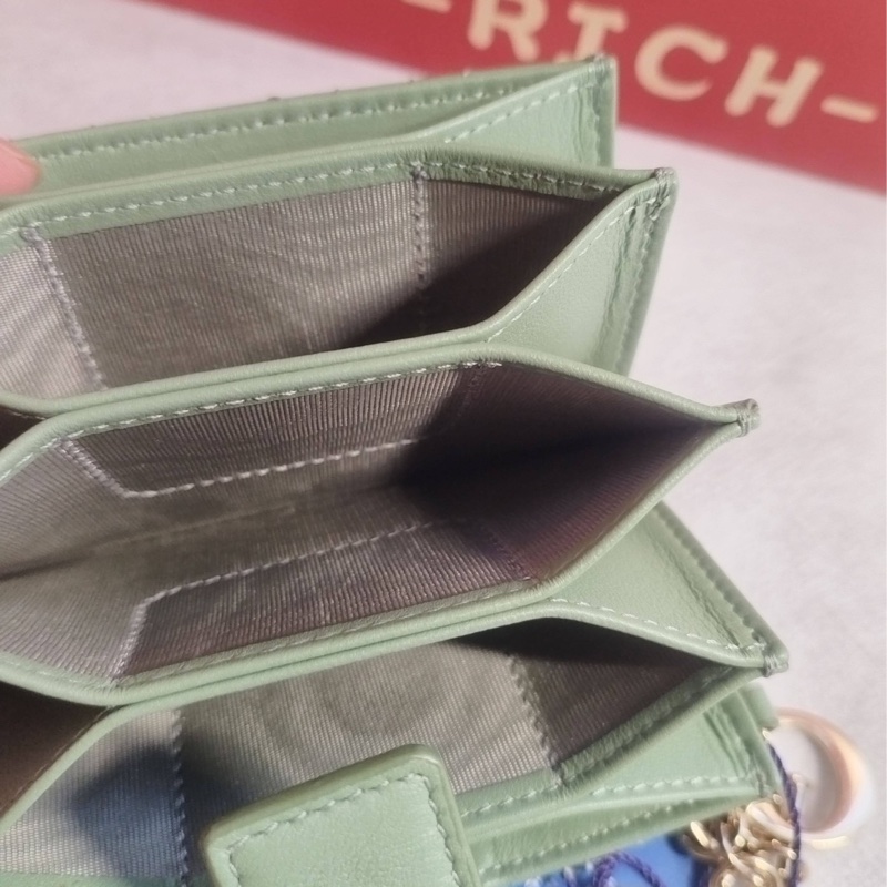 98新  迪奧 卡包  10.5 釐米寬 x 6 釐米高 x 3 釐米深-2