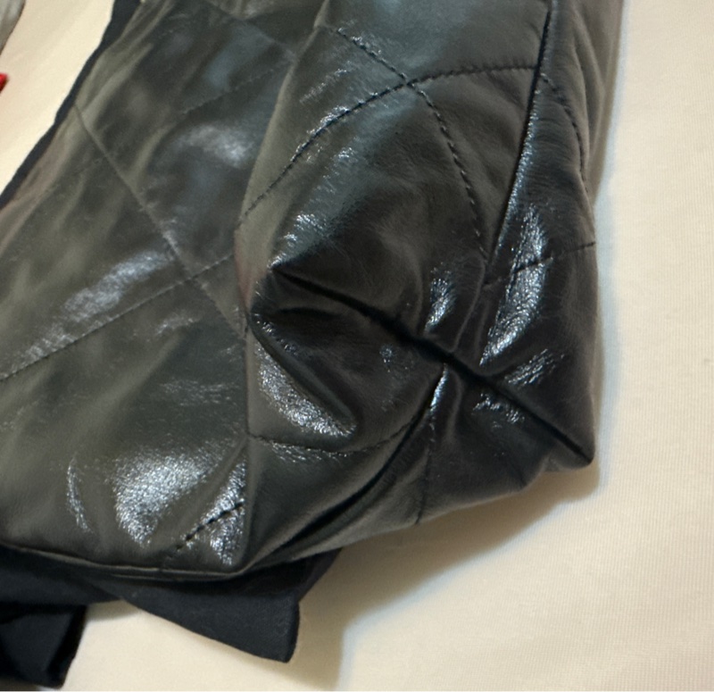 香奈儿 22Bag 小號油蜡皮 托特包-13