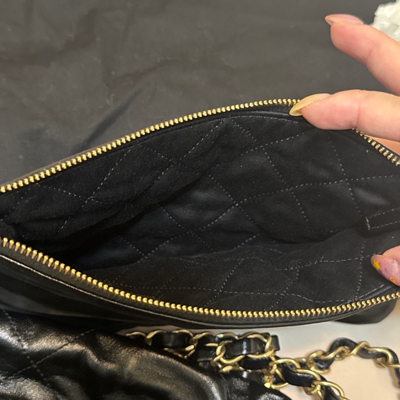 香奈儿 22Bag 小號油蜡皮 托特包-16