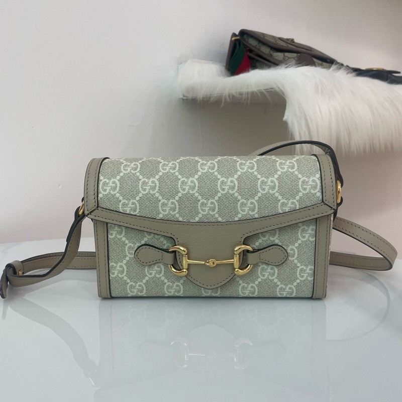 99新 Gucci 1955橫版手機盒子 成色非常 有塵袋-0