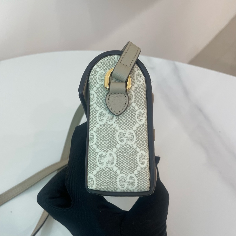 99新 Gucci 1955橫版手機盒子 成色非常 有塵袋-4