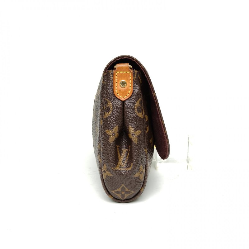 LOUIS VUITTON Favorite小號24老花PVC2014肩背包-3