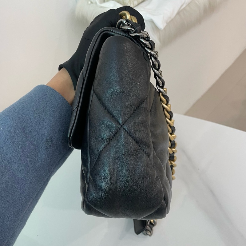 CHANEL香奈兒 19bag中號30開 🈚附件-3