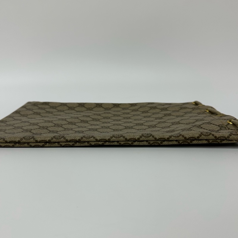 【赫蒂國際精品】Gucci 古馳 復古 GG Supreme 抽繩手拿包/束口袋-5